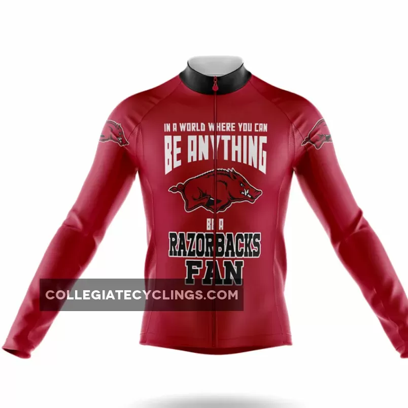 Where To Buy Razorbacks Fan Long Sleeve Cycling Jersey