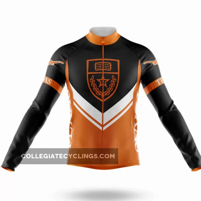 University of Texas Austin V3 - Men's Cycling Kit - Long Sleeve Jersey