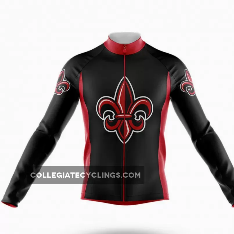 Louisiana Lafayette Long Sleeve Cycling Jersey Only