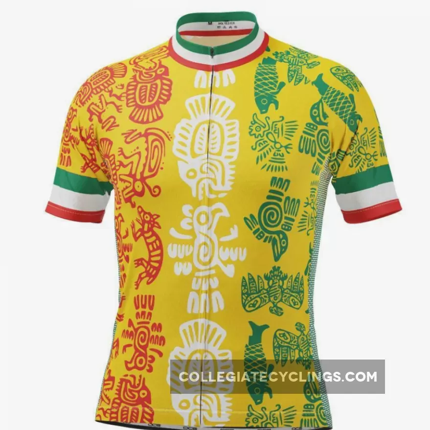 For Sale Men's Mexico Orale Short Sleeve Cycling Jersey