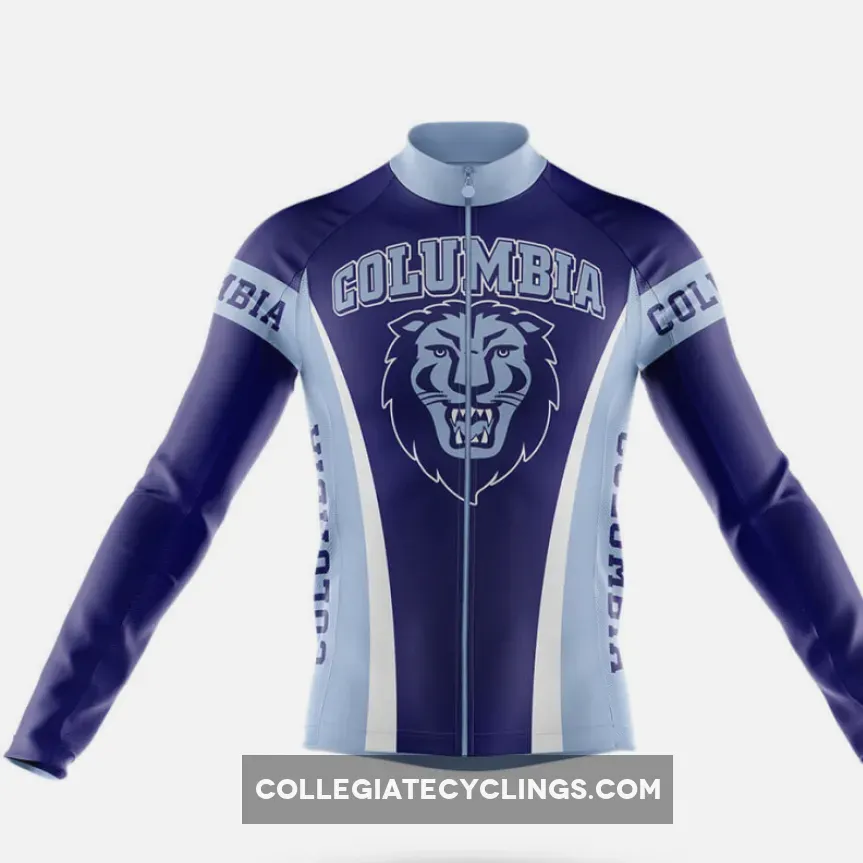 Columbia University Long Sleeve Cycling Jersey