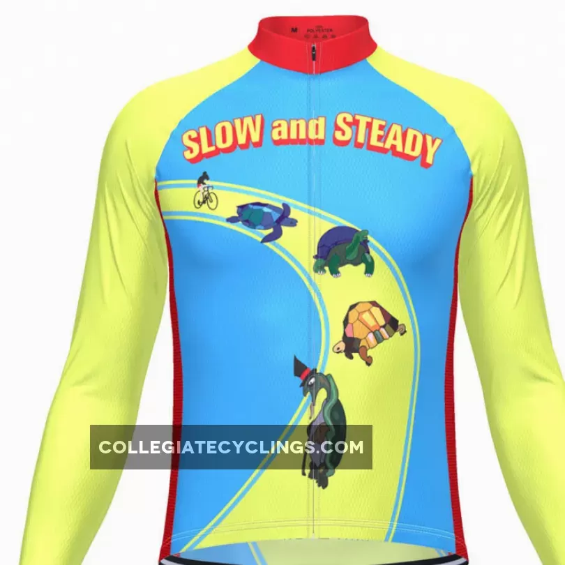 Men's Slow And Steady Long Sleeve Cycling Jersey Online