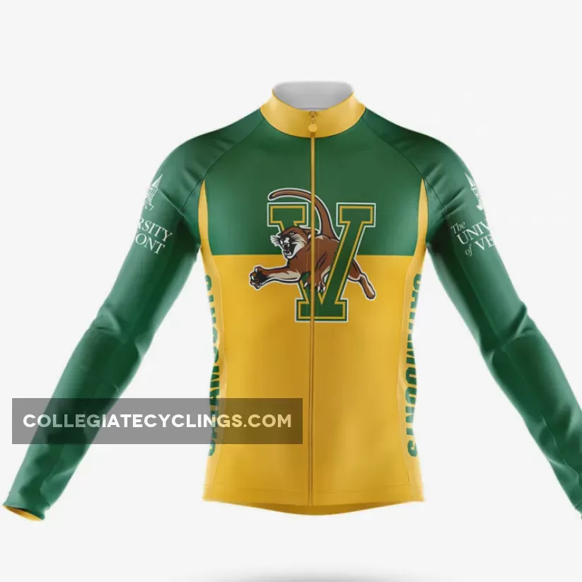 University of Vermont Long Sleeve Cycling Jersey Ver.2