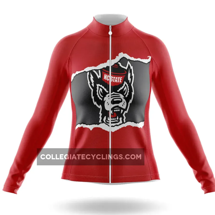 North Carolina State University - Women's Long Sleeve Cycling Jersey