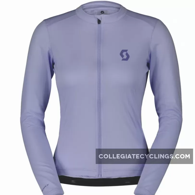 Scott Endurance 10 women long sleeves jersey - Violet