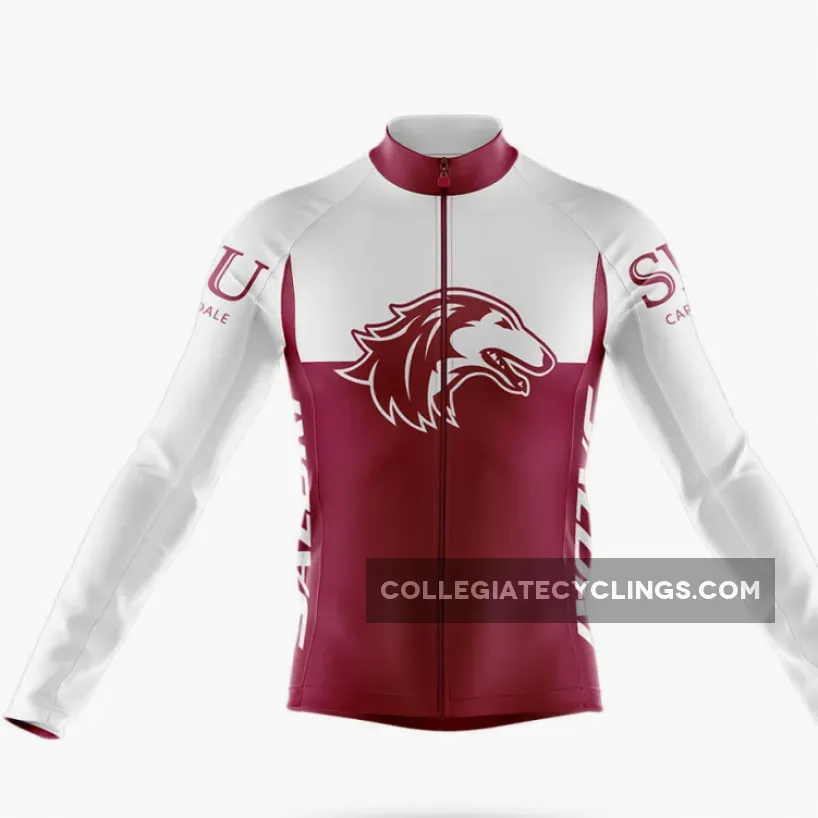 Southern Illinois University Carbondale Long Sleeve Cycling Jersey Ver.2