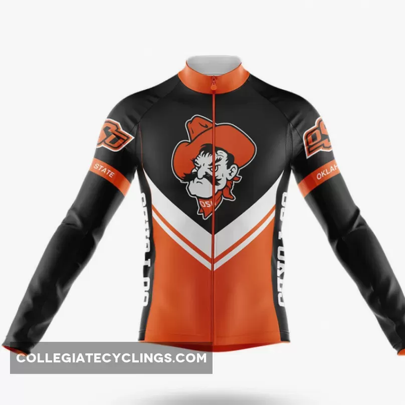Where To Buy Oklahoma State University Long Sleeve Cycling Jersey Ver.3