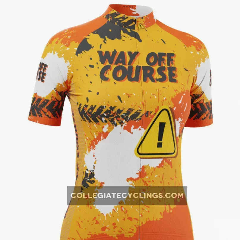 Women's Way Off Course Short Sleeve Cycling Jersey