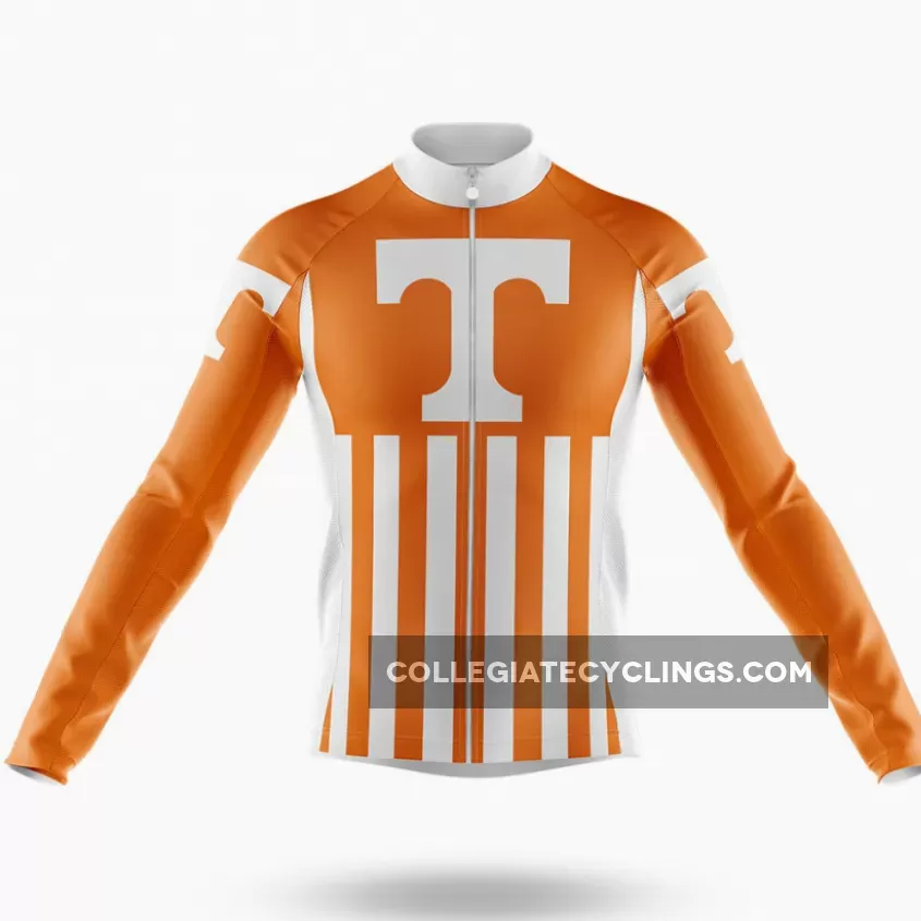 University Of Tennessee USA Long Sleeve Cycling Jersey For Sale