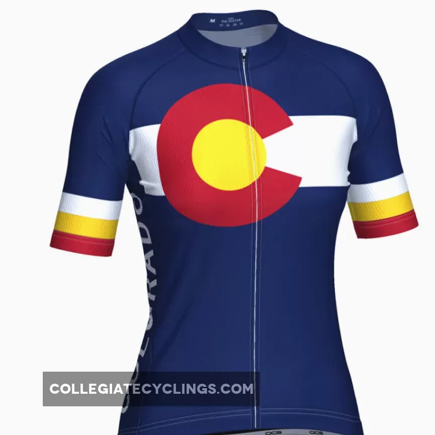 Women's Colorado USA State Short Sleeve Cycling Jersey New Releases