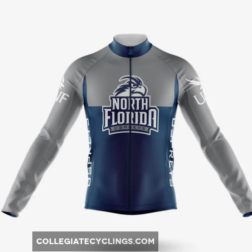 University of North Florida Long Sleeve Cycling Jersey Ver.2