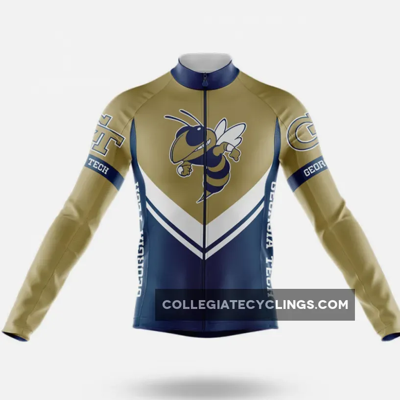 Georgia Tech Long Sleeve Cycling Jersey Ver.3 Restock