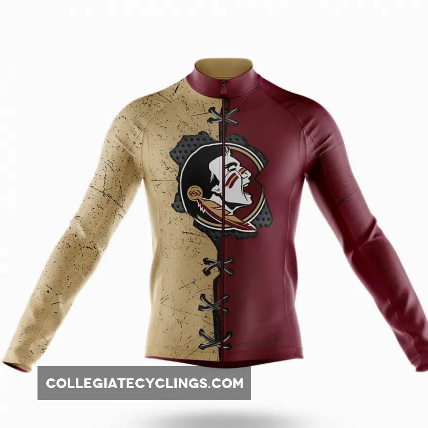 Florida State University Long Sleeve Cycling Jersey Only
