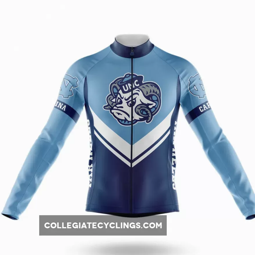 University of North Carolina Long Sleeve Cycling Jersey Ver.3