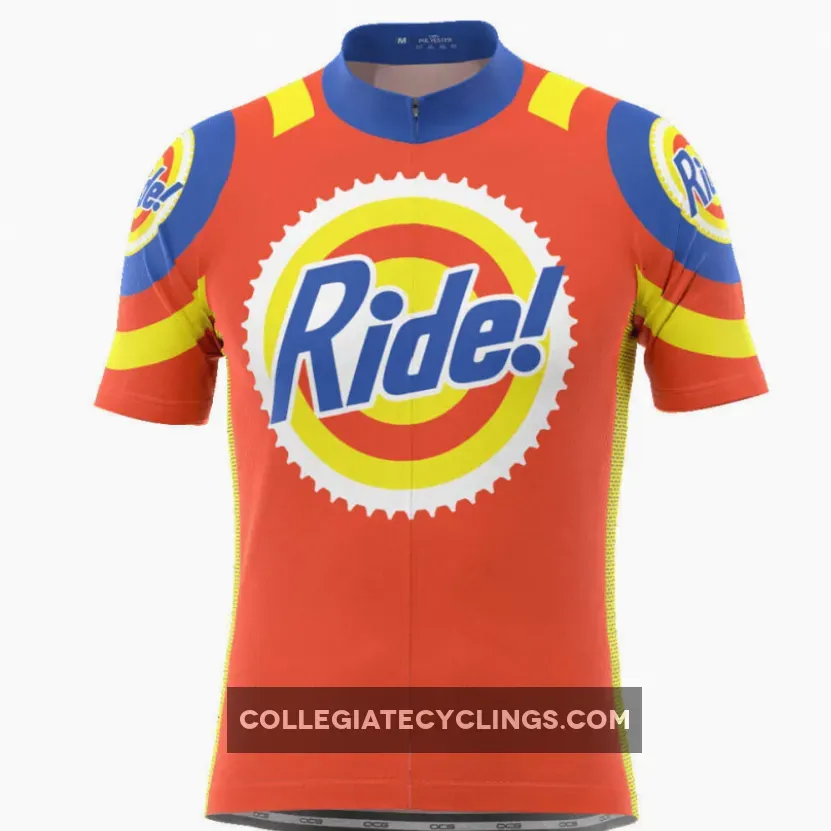 Men's Ride the Tide Short Sleeve Cycling Jersey