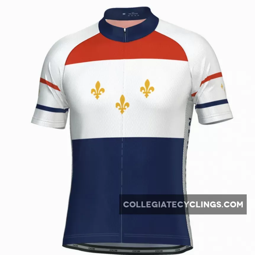 Men's New Orleans USA State Short Sleeve Cycling Jersey New Releases