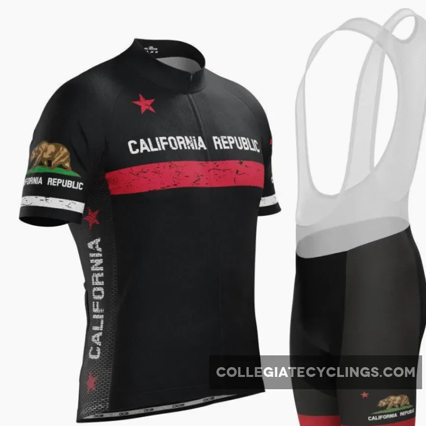 $94.99 - Men's California Republic Short Sleeve Cycling Kit