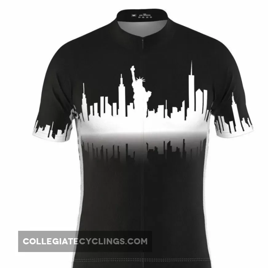 Men's Bronx New York City Short Sleeve Cycling Jersey - bronx jersey