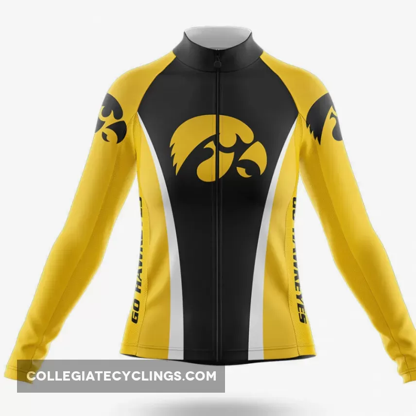 University of Iowa - Women's Cycling Kit - Long Sleeve Jersey