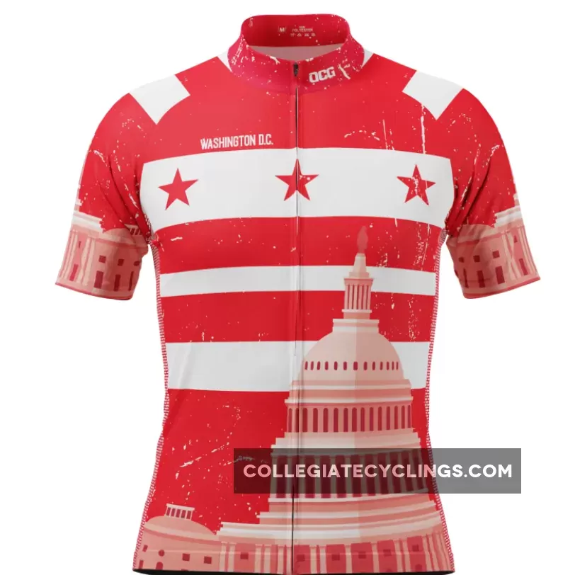 Men's Washington D.C. Short Sleeve Cycling Jersey