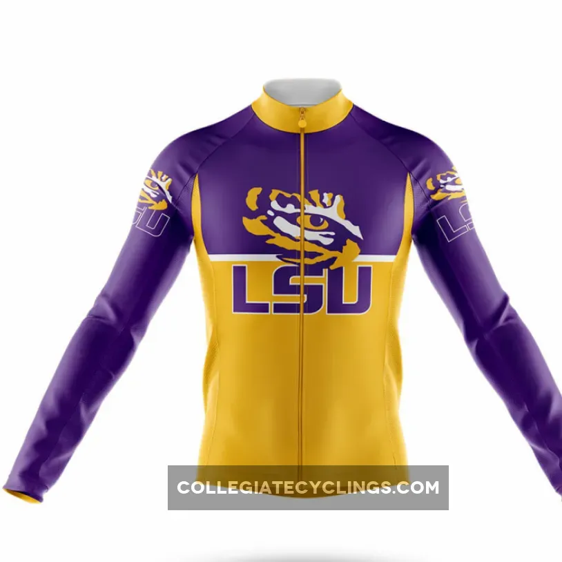 LSU Tigers Eye Long Sleeve Cycling Jersey Restock