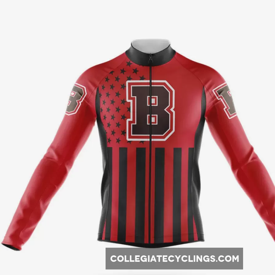 Brown University USA Long Sleeve Cycling Jersey Restock