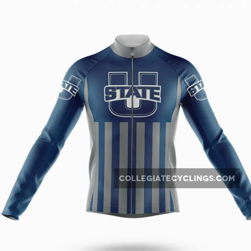 Utah State University USA Long Sleeve Cycling Jersey