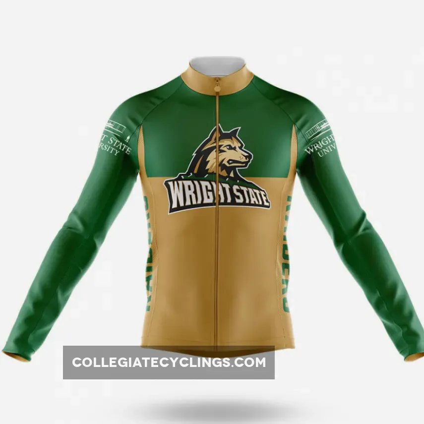 Wright State University V2 Long Sleeve Cycling Jersey Only