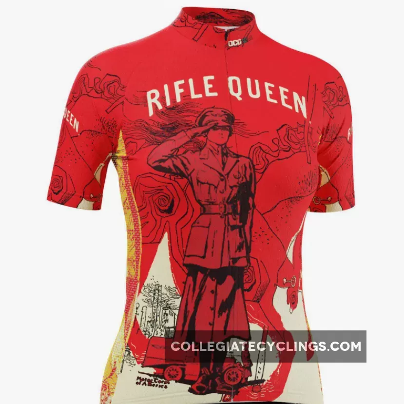 Women's Rifle Queen Short Sleeve Cycling Jersey