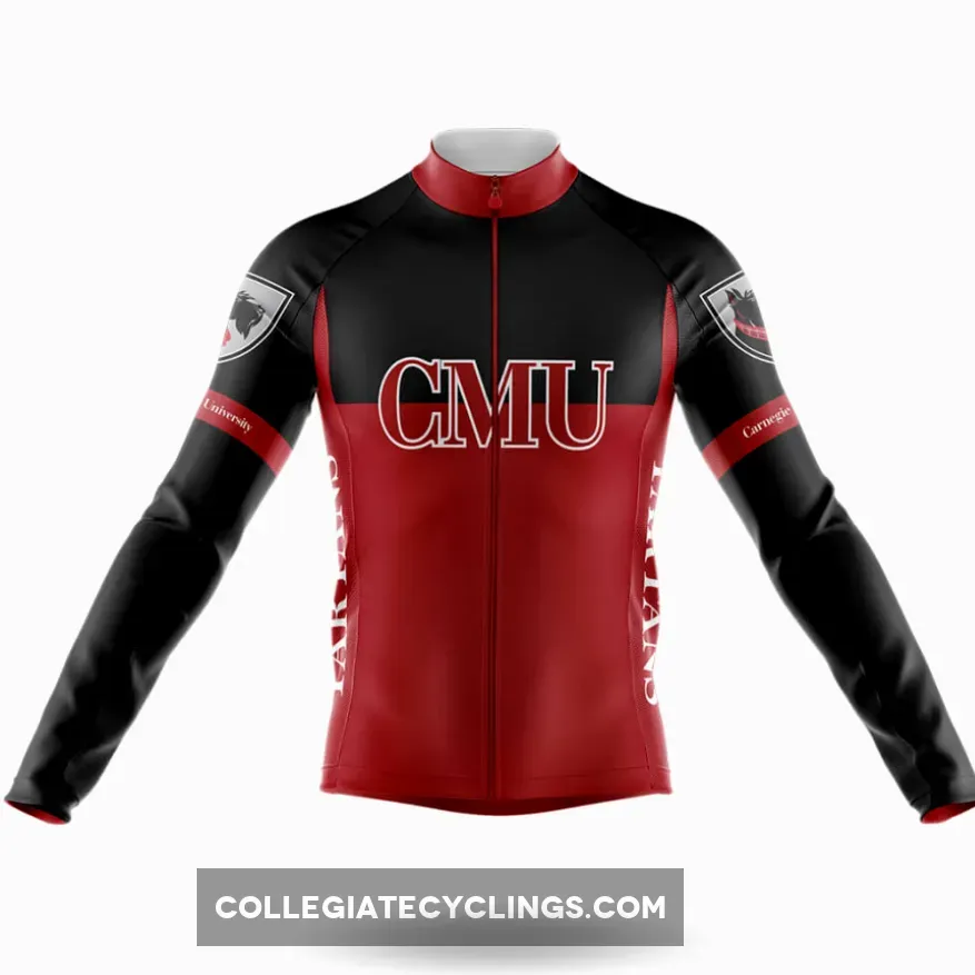 Carnegie Mellon University Long Sleeve Cycling Jersey Ver.2