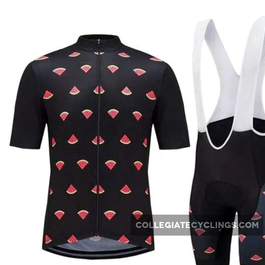 Discount Watermelon Black Bib Cycling Kit