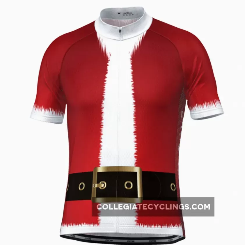 Men's Christmas Santa Fun To Ride Short Sleeve Cycling Jersey Online