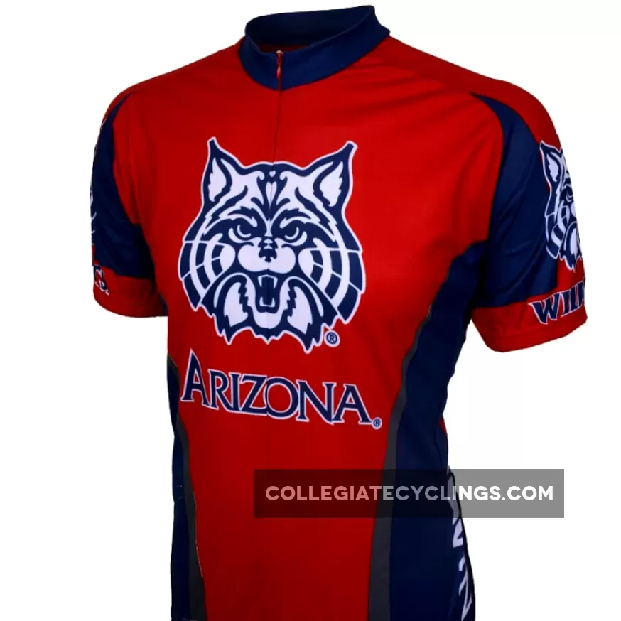 Arizona Wildcats Mens Cycling Jersey College