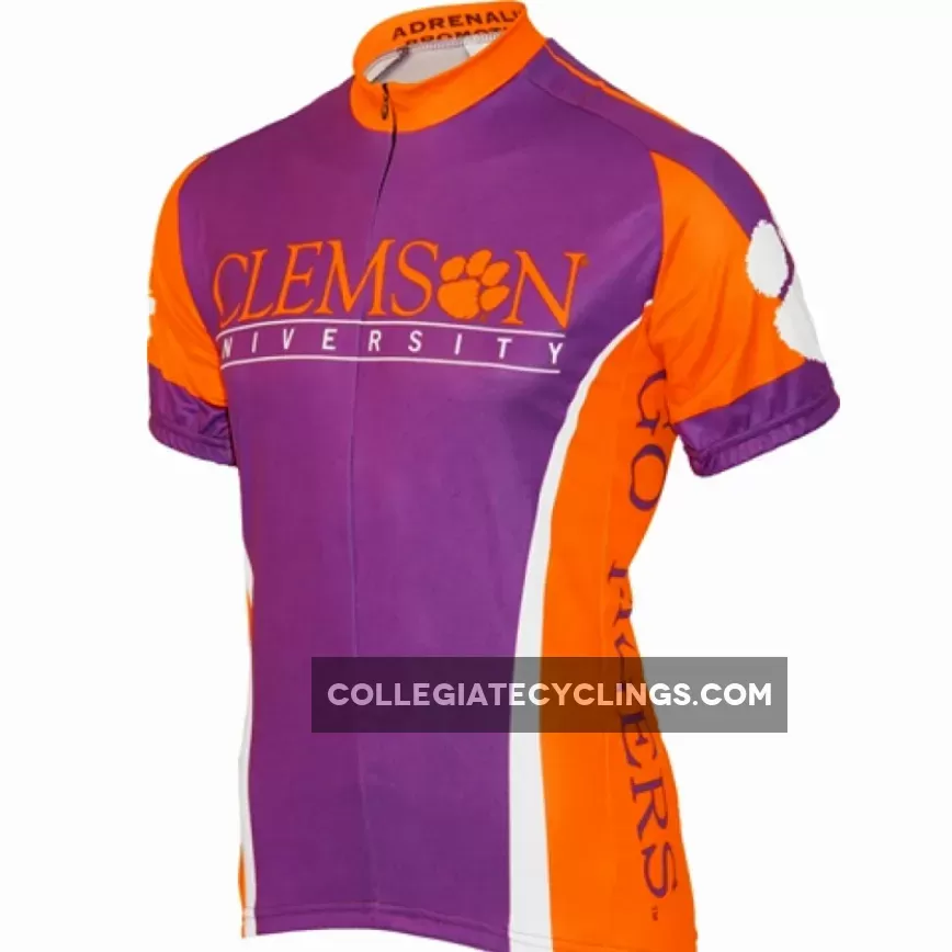 Clemson Tigers Mens Cycling Jersey