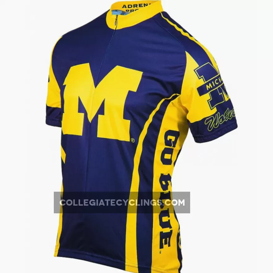 Michigan University Wolverines Cycling Jersey / michigan university jersey