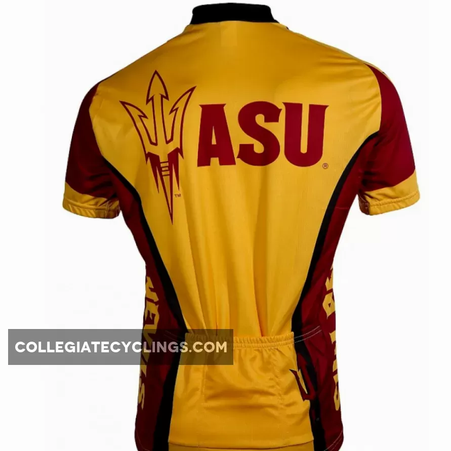 Arizona State Sun Devils Mens Cycling Jersey College Discount