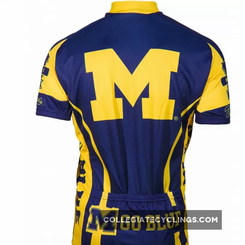 Michigan University Wolverines Cycling Jersey / michigan university jersey