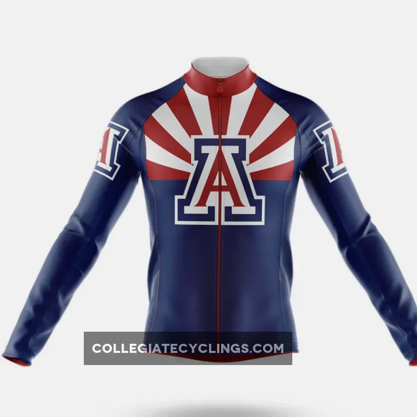 University of Arizona AZ Long Sleeve Cycling Jersey