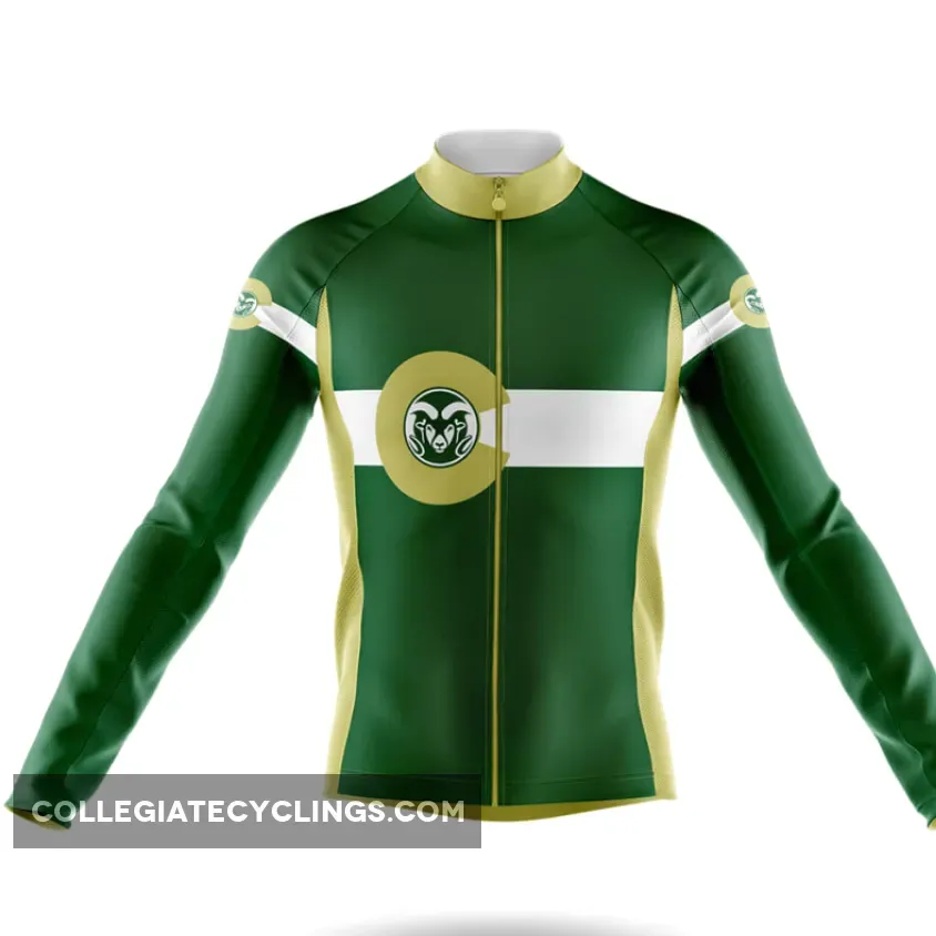Colorado State Rams Long Sleeve Cycling Jersey
