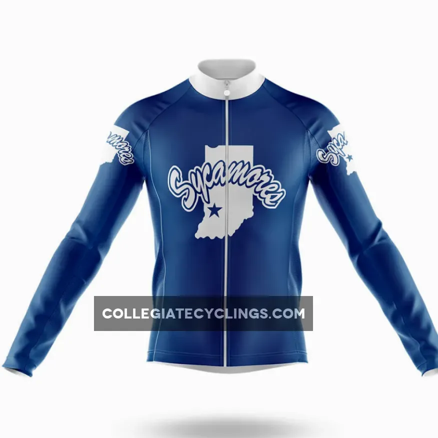 Sycamores Long Sleeve Cycling Jersey Only For Sale