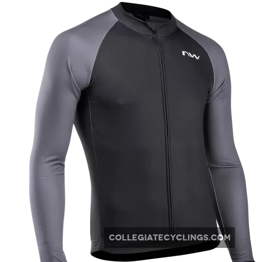 Northwave Blade 4 Long Sleeves Jersey - Black Grey Online