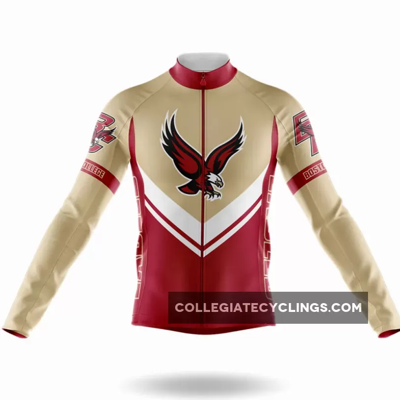 Boston College Long Sleeve Cycling Jersey Only Ver.3 Online