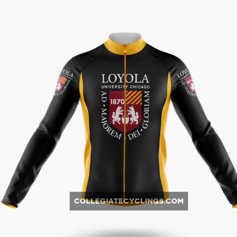 Loyola University Chicago 1870 Long Sleeve Cycling Jersey