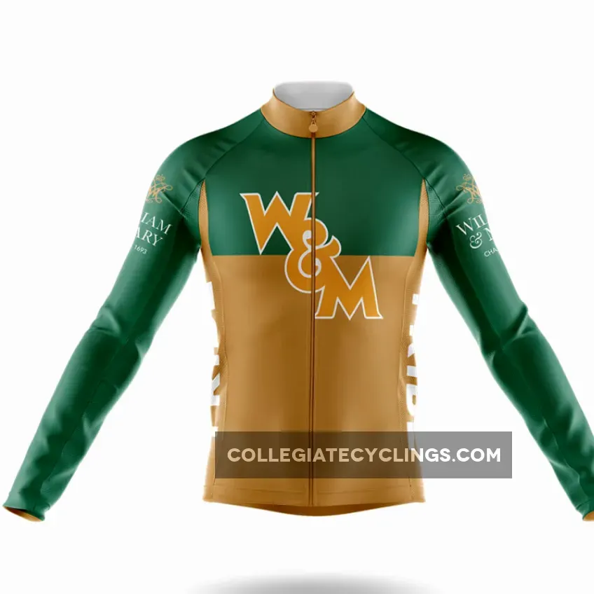 Restock College Of William Mary Long Sleeve Cycling Jersey Ver 2