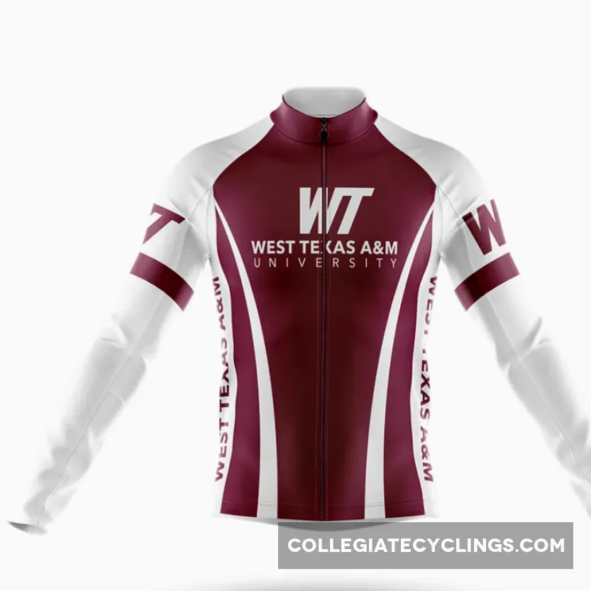 Wtamu Gear / West Texas A&M University Long Sleeve Cycling Jersey Only