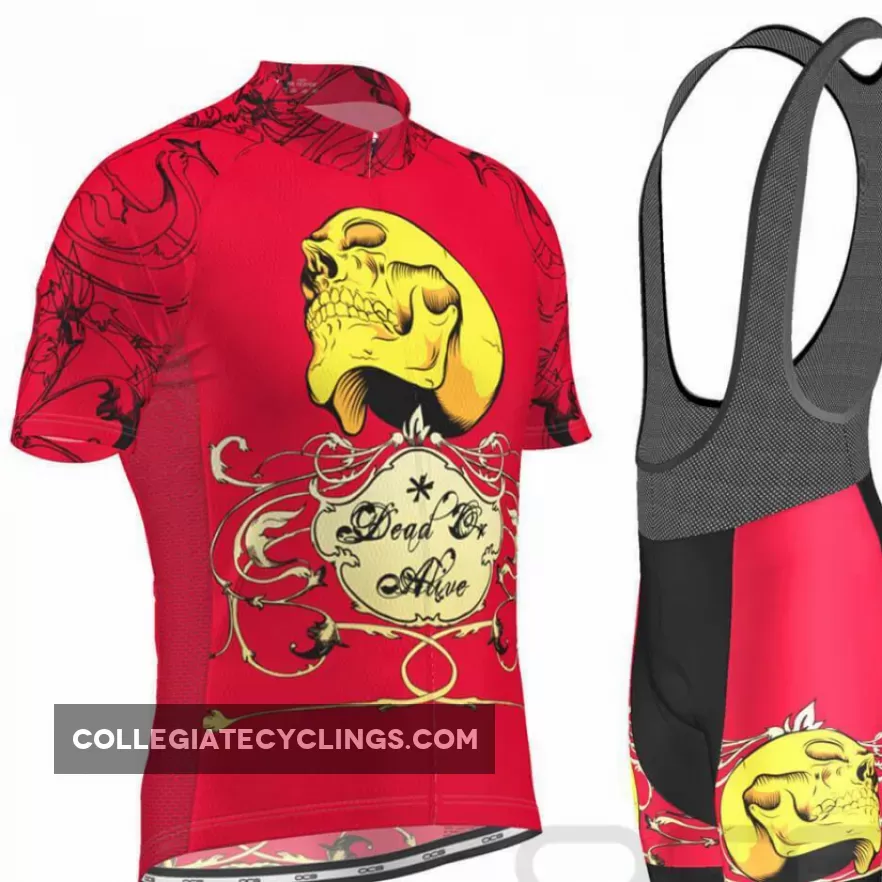 Men's Dead Or Alive Skull Short Sleeve Cycling Kit For Sale