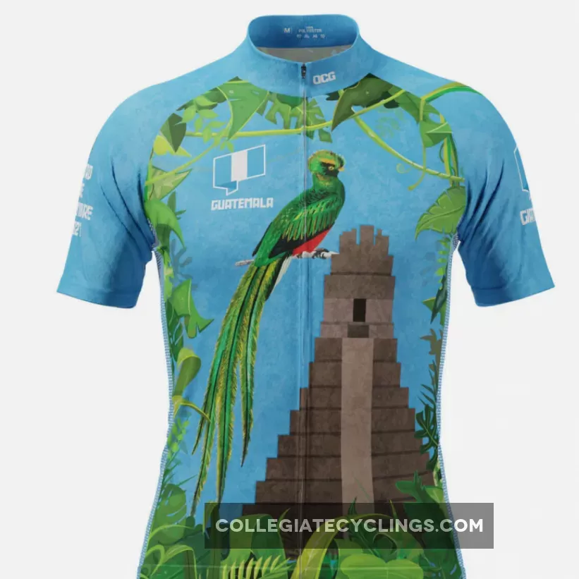 Men's Guatemala Tikal Short Sleeve Cycling Jersey Discount