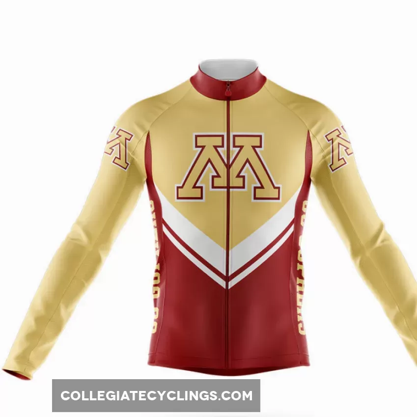 University of Minnesota Long Sleeve Cycling Jersey Ver.3