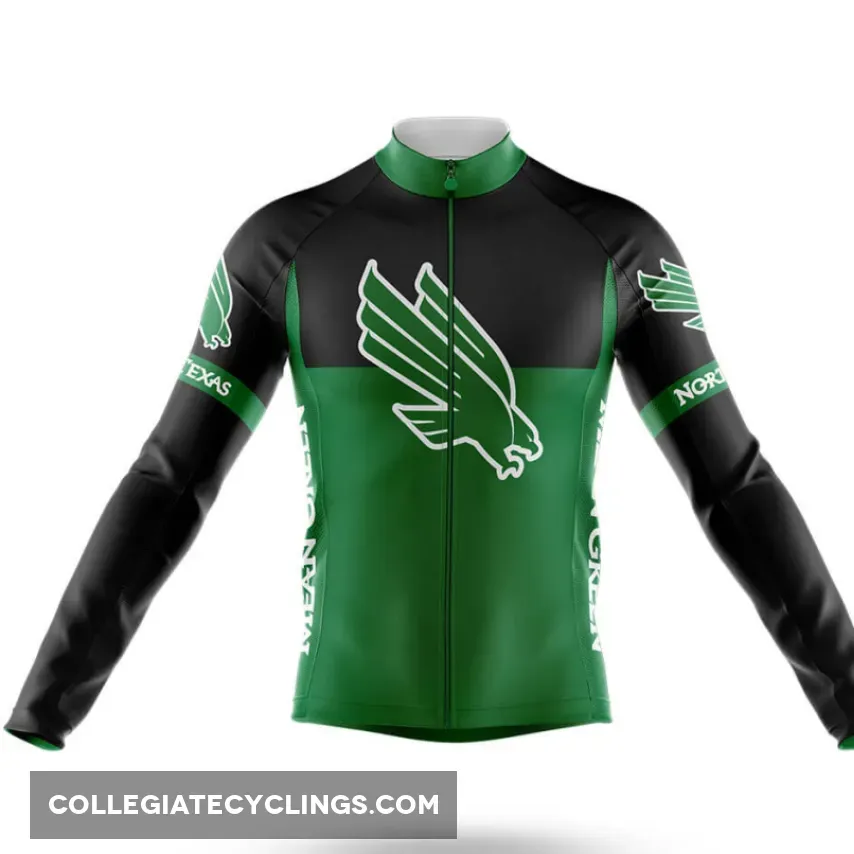 University of North Texas Long Sleeve Cycling Jersey Ver.2