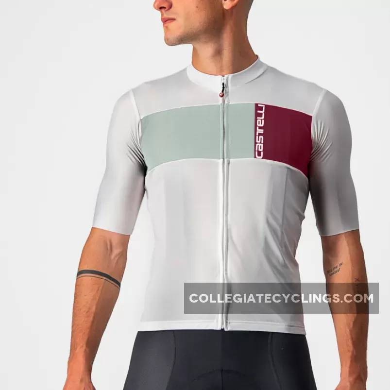Castelli Prologo 7 Jersey - Light Grey For Sale